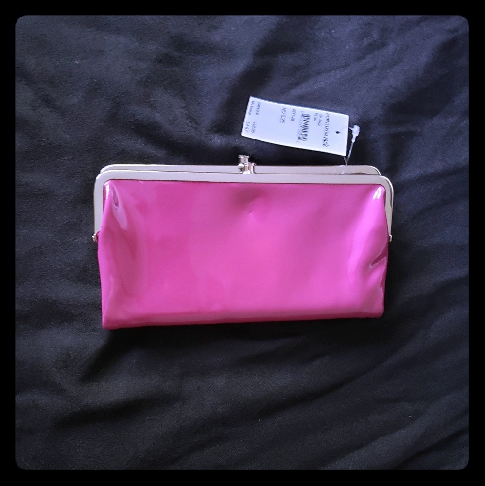 NWT HOBO plum purse/clutch.
